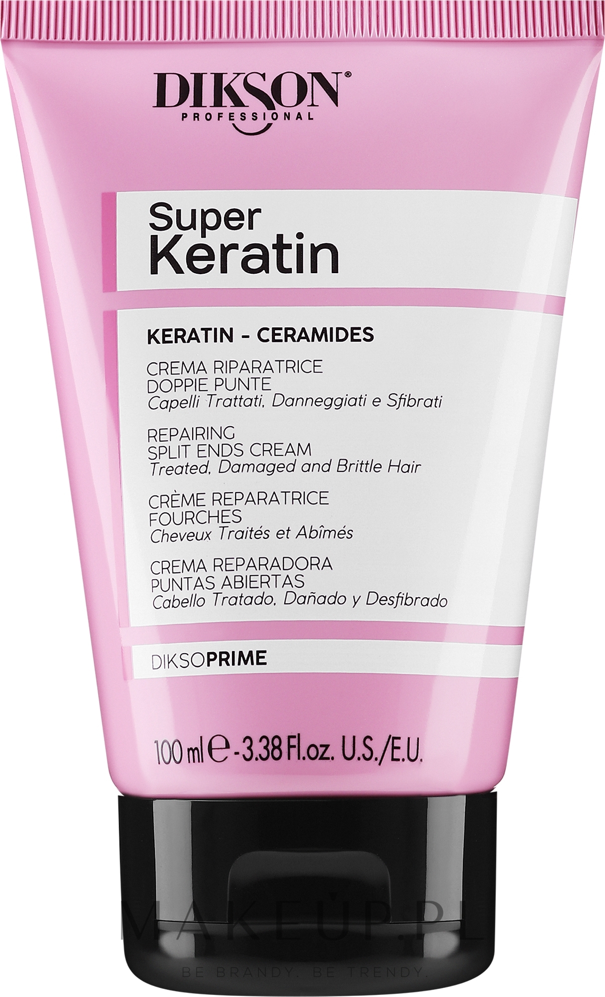Krem do włosów z keratyną i ceramidami - Dikson Super Keratin Cream — Zdjęcie 100 ml