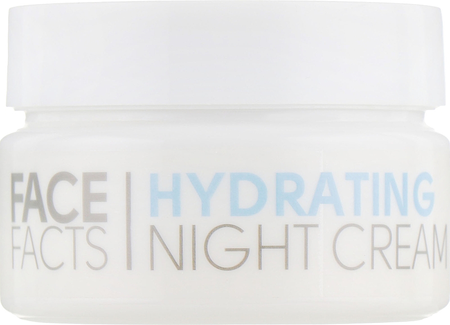 Krem do twarzy na noc z pączkami modrzewia i naturalną witaminą C - Face Facts Hydrating Night Cream — Zdjęcie N2