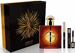 Kup Yves Saint Laurent Opium - Zestaw (edt/90ml + mascara/2ml + khol/0.8g)