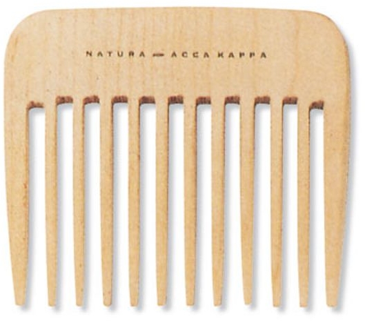 Drewniany grzebień do włosów #5 - Acca Kappa — Zdjęcie N1