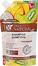 Szampon do włosów Tropikalne owoce - Only Natural (uzupełnienie) — Zdjęcie N2