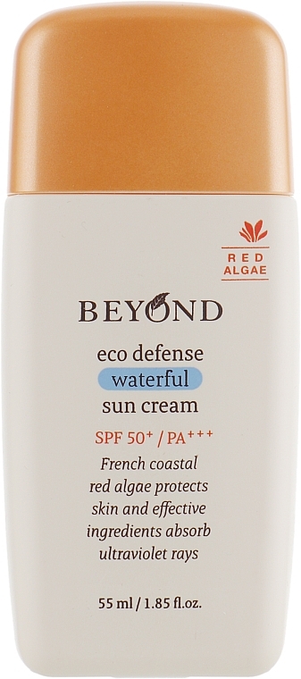 Krem nawilżający z filtrem przeciwsłonecznym - Beyond Eco Defense Waterful Sun Cream