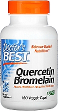 Kwercetyna z bromelainą w kapsułkach - Doctor's Best Quercetin Bromelain — Zdjęcie N1