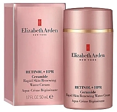 Nawilżający krem do twarzy - Elizabeth Arden Retinol + HPR Ceramide Rapid Skin Renewing Water Cream — Zdjęcie N2