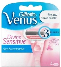 Kup Wymienne wkłady do maszynki, 4 szt. - Gillette Venus Divine Sensitive