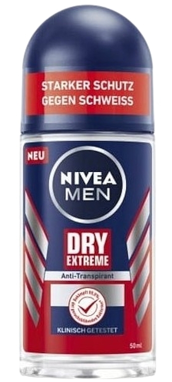 Dezodorant-antyperspirant w kulce - NIVEA MEN Dry Extreme — Zdjęcie N1