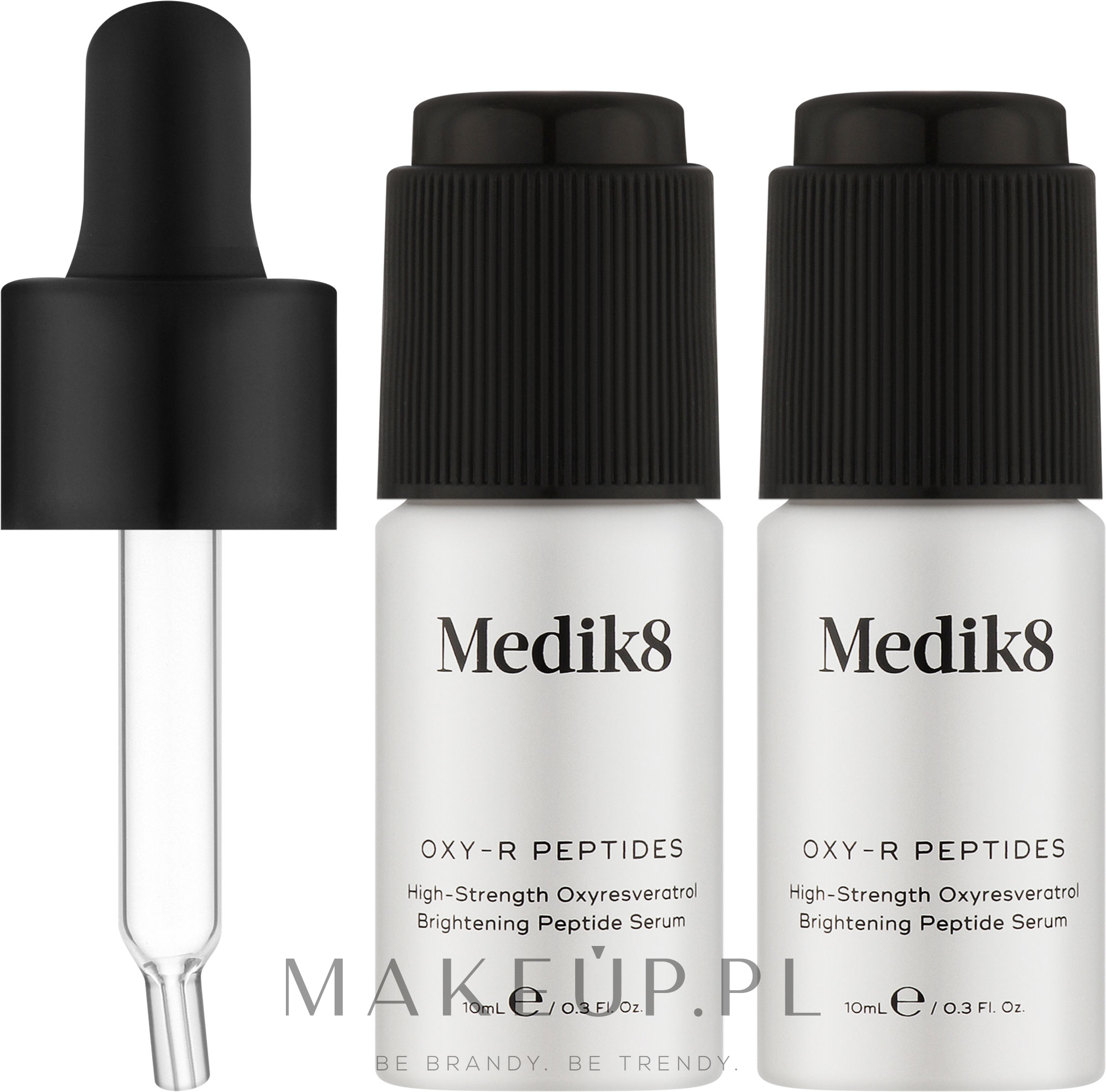 Serum do twarzy z peptydem antypigmentacyjnym - Medik8 Oxy-R Peptides — Zdjęcie 2 x 10 ml