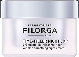 Krem na noc wygładzający zmarszczki - Filorga Time-Filler Night 5XP Wrinkle Smoothing Night Cream — Zdjęcie N1