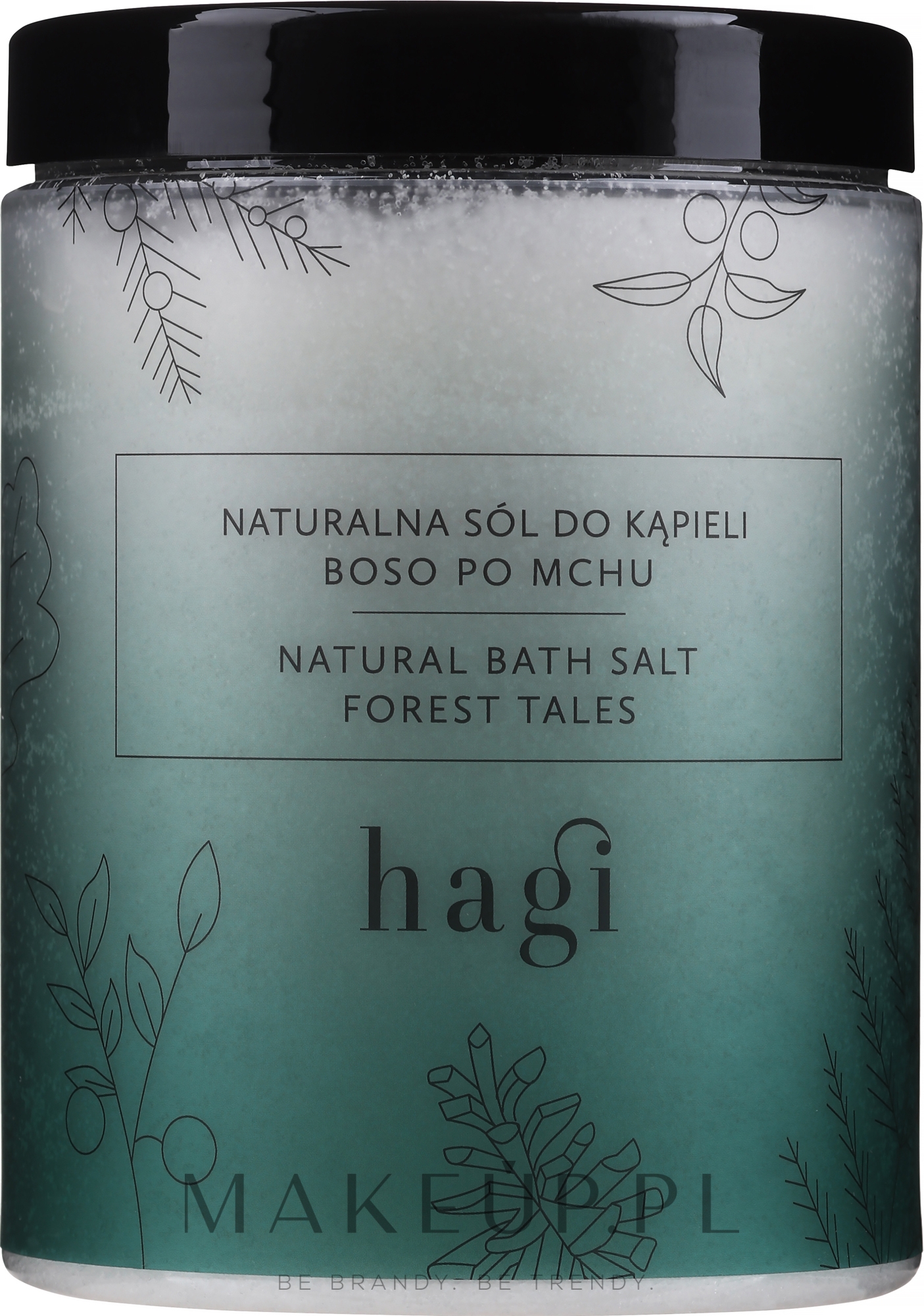 Naturalna sól do kąpieli - Hagi Natural Bath Salt Forest Tales — Zdjęcie 1300 g