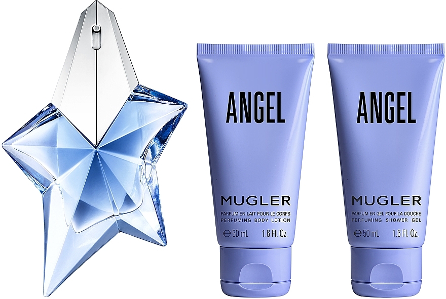 Thierry Mugler Angel - Zestaw (edp 25 ml + b/lot 50 ml + sh/gel 50 ml) — Zdjęcie N2