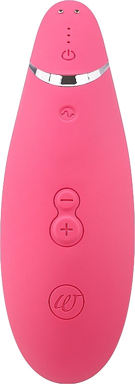 Podciśnieniowy stymulator łechtaczki, różowy - Womanizer Premium 2 Raspberry — Zdjęcie N2
