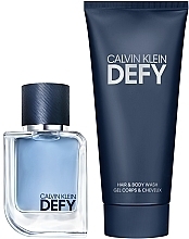 Calvin Klein Defy - Zestaw (edt 50 ml + sh/gel 100 ml) — Zdjęcie N2