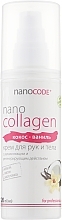 Kup Krem do rąk i ciała Kokos i wanilia - NanoCode NanoCollagen