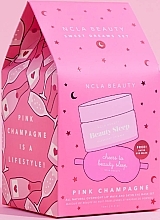 Kup Zestaw - NCLA Beauty Sweet Dreams Pink Champagne Lip Mask Gift Set (lip mask/15ml + sleeping mask/1pc)