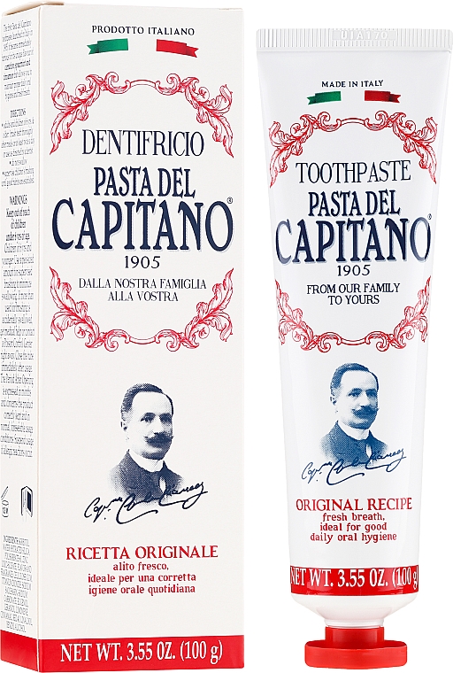 Ochronna pasta do zębów Original - Pasta Del Capitano Original Recipe Toothpaste