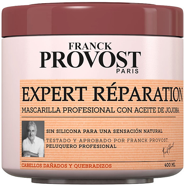 Regenerująca maska ​​do włosów zniszczonych - Franck Provost Paris Expert Reparation Damaged Hair Mask  — Zdjęcie N1
