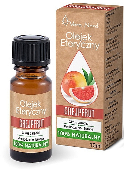 Olejek eteryczny Grejpfrut - Vera Nord Grapefruit Essential Oil — Zdjęcie N1