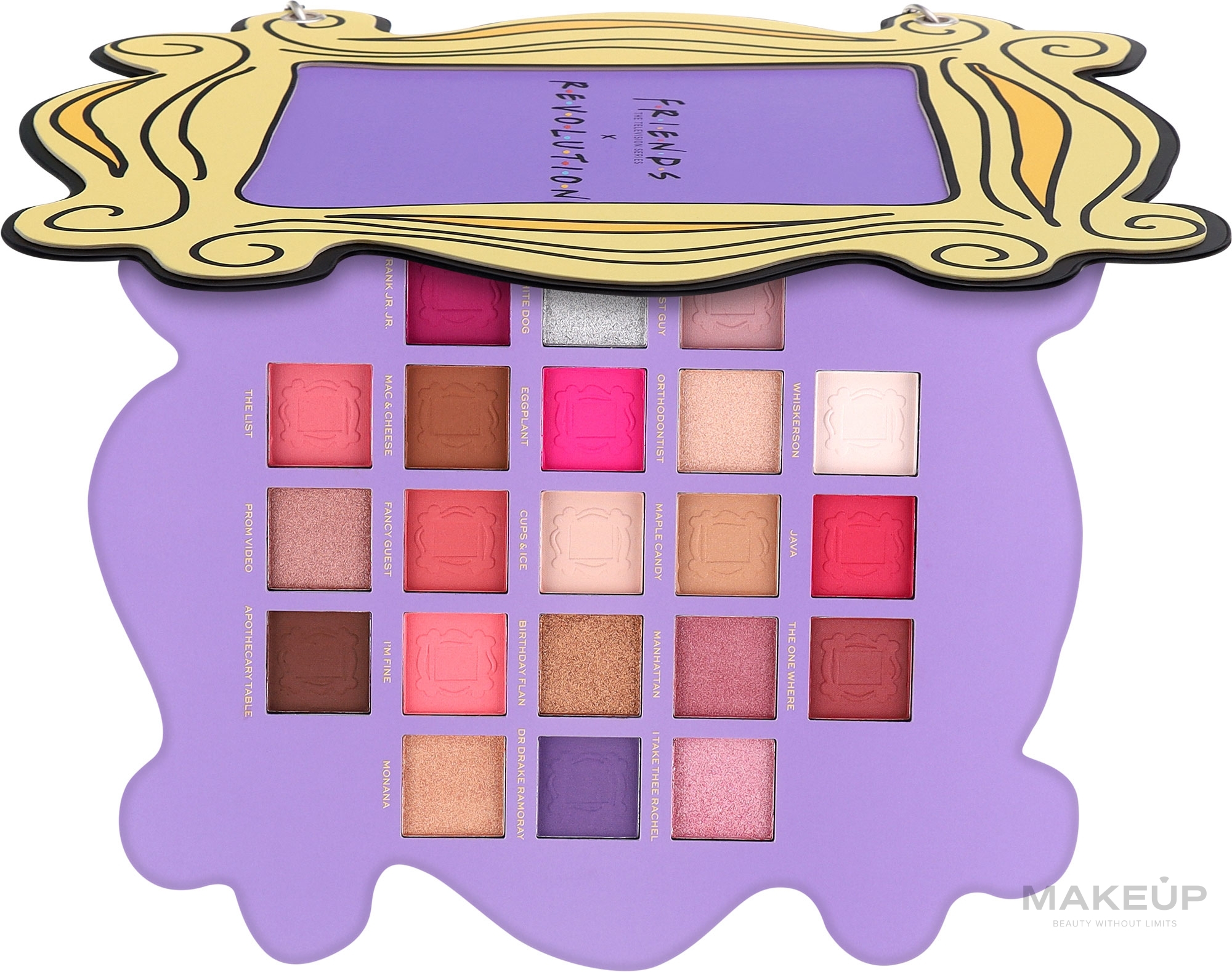 Paleta cieni do powiek - Makeup Revolution X Friends Open The Door Shadow Palette — Zdjęcie 21 x 1.2 g