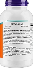 Wapń w kapsułkach, 250 szt. - Now Foods Coral Calcium — Zdjęcie N2