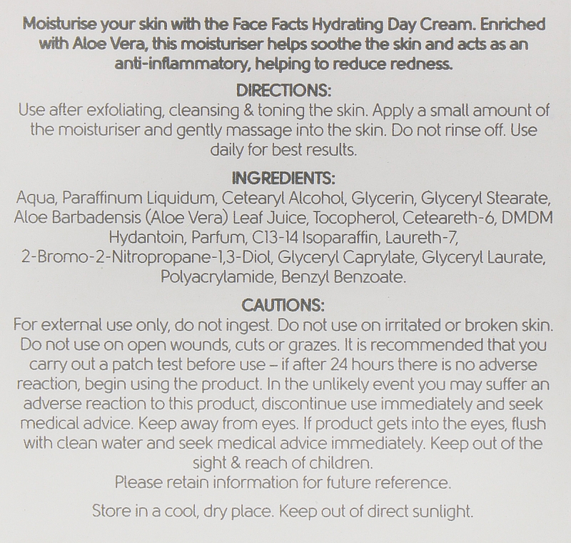 Ujędrniająco-nawilżający krem na dzień - Face Facts Hydrating Day Cream — Zdjęcie N3