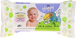 Kup Chusteczki nawilżane dla dzieci Jedwab i bawełna - Bella Baby Happy Silk & Cotton