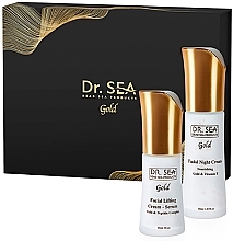 Kup Zestaw - Dr.Sea Gift Gold Box Intensive Nourishment (cr/50ml + ser/30ml)