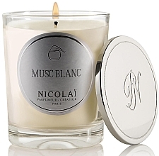 Nicolai Parfumeur Createur Musc Blanc - Świeca perfumowana — Zdjęcie N2