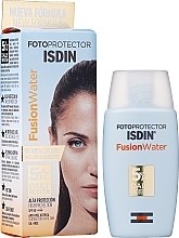 Kup PRZECENA! Przeciwsłoneczny balsam do twarzy - Isdin Fotoprotector Fusion Water SPF 50+ *