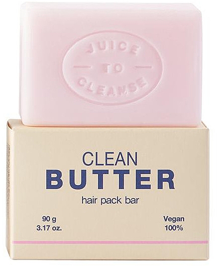 Odżywka do włosów w kostce - Juice To Cleanse Clean Butter Hair Pack Bar — Zdjęcie N1