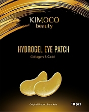 Kup Plastry hydrożelowe do skóry wokół oczu z kolagenem i złotem - Kimoco Beauty Hydrogel Eye Patch Collagen & Gold