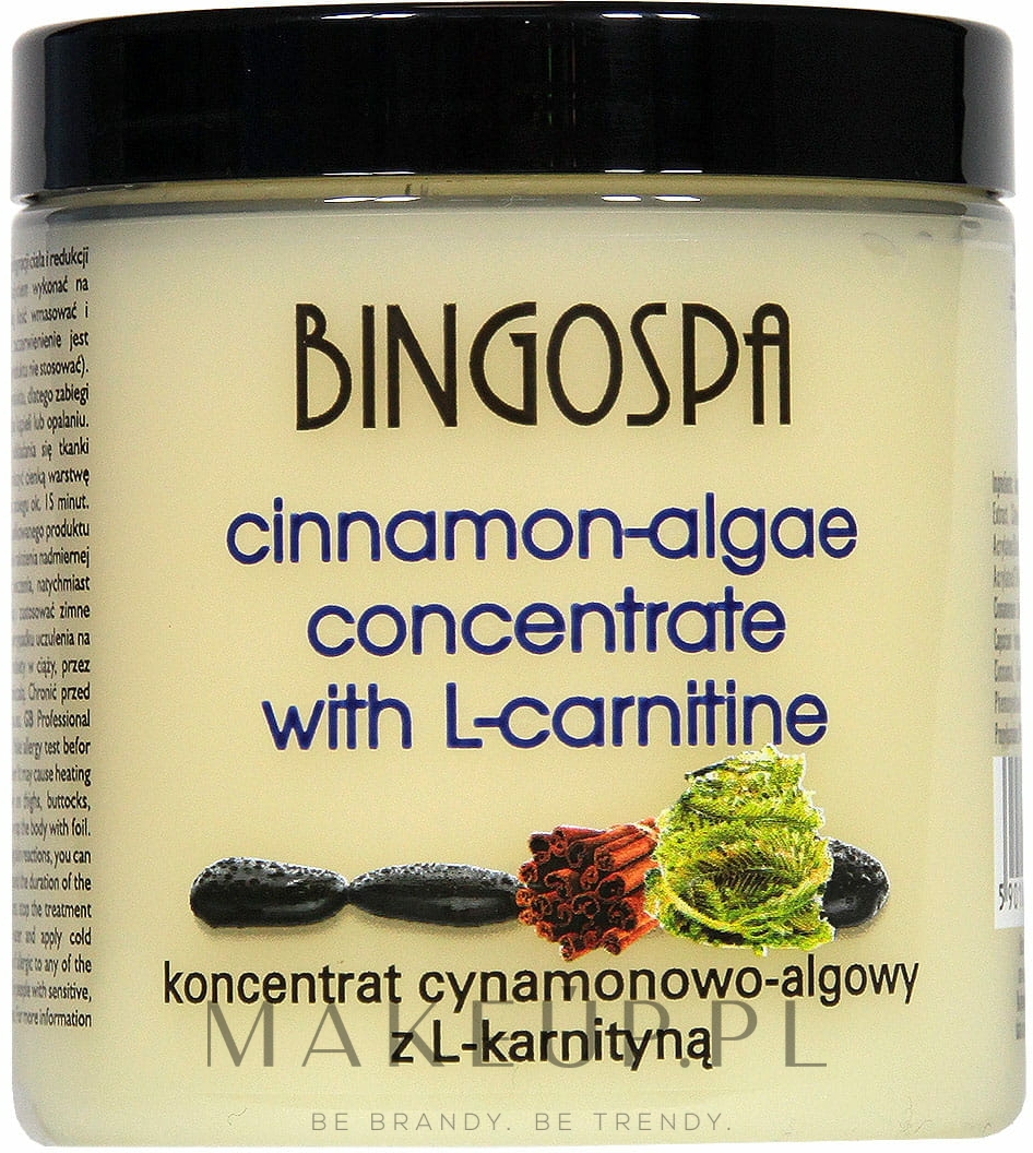 Koncentrat cynamonowo-algowy z L-karnityną - BingoSpa Concentrate Cinnamon-Algae With L-Carnitine — Zdjęcie 250 g