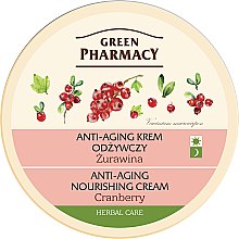 Przeciwstarzeniowy krem odżywczy Żurawina - Green Pharmacy Anti-Aging Nourishing Cream — Zdjęcie N1