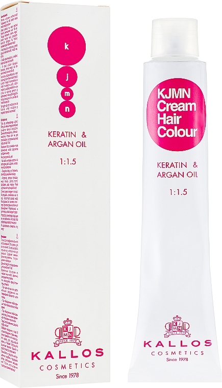 Profesjonalna kremowa farba do włosów - Kallos Cosmetics KJMN Cream Hair Colour — Zdjęcie N2