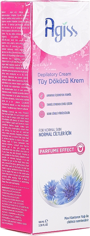 PRZECENA! Krem do depilacji z ekstraktami z wiśni i rumianku - Agiss Depilatory Cream * — Zdjęcie N3