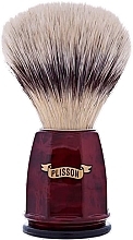Kup Pędzel do golenia, orzech - Plisson Russian Grey Faceted Brush