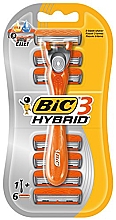 Kup Maszynka do golenia z 6 wymiennymi wkładami - Bic 3 Hybrid