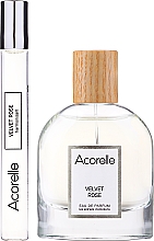 Acorelle Velvet Rose - Zestaw (edp/50ml + edp/10ml) — фото N2