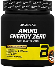 Kup Aminokwasy Mrożona herbata brzoskwiniowa - BioTechUSA Amino Energy Zero With Electrolytes Peach Ice Tea