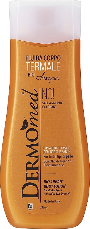 Balsam do ciała z olejkiem arganowym - Dermomed Thermal Bio Argan Body Lotion — Zdjęcie N1