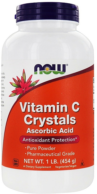 WItamina C w kryształkach - Now Foods Vitamin C Crystals — Zdjęcie N2