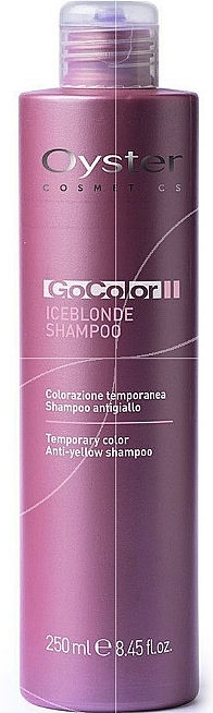 WYPRZEDAŻ Szampon przeciw żółtym odcieniom włosów - Oyster Cosmetics Go Color Shampooing Anti-Jaunissement * — Zdjęcie N1