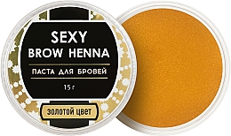 Kup Pasta do brwi ze złotem - Sexy Brow Henna
