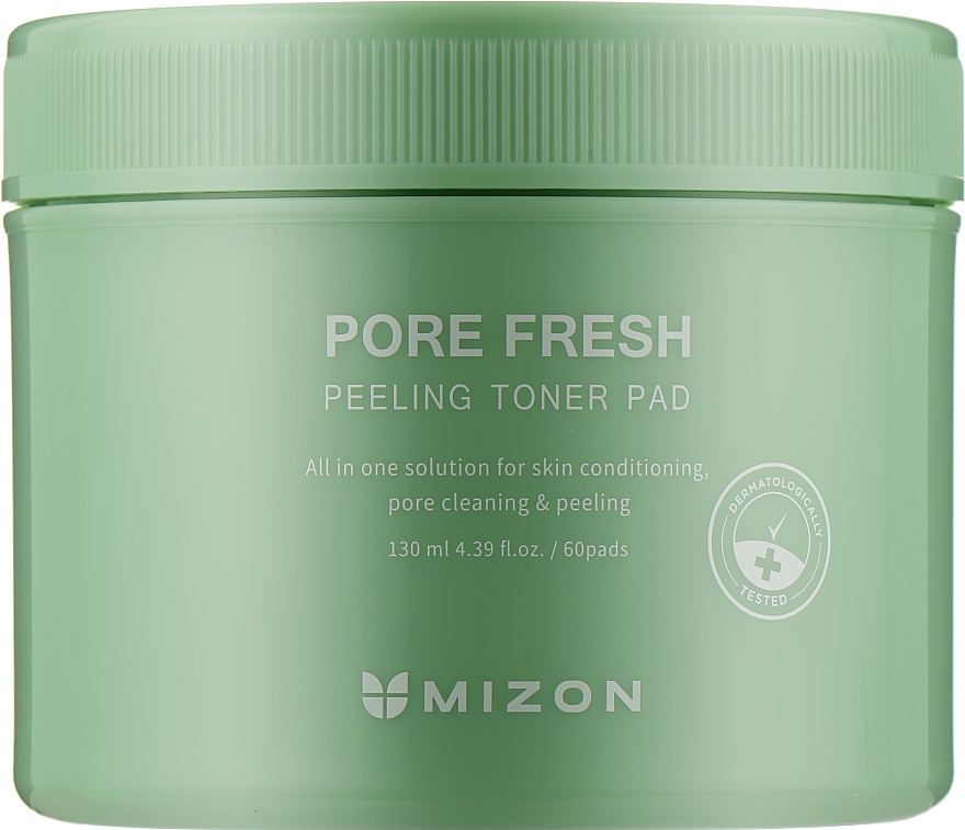 Krążki peelingujące do oczyszczania skóry - Mizon Pore Fresh Peeling Toner Pad — Zdjęcie N1
