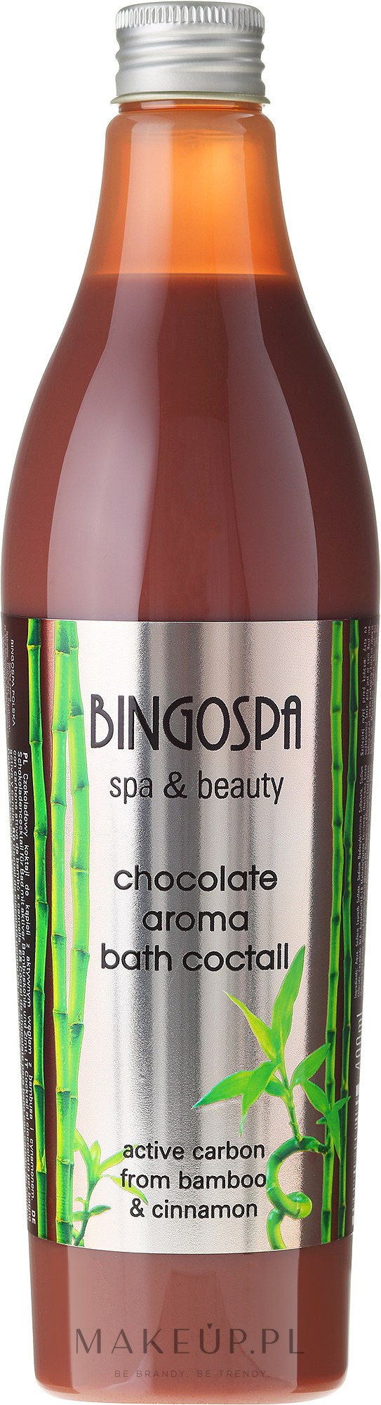 Aromatyczny czekoladowy koktajl do kąpieli - BingoSpa Spa & Beauty Chocolate Aroma Bath Coctall — Zdjęcie 400 ml