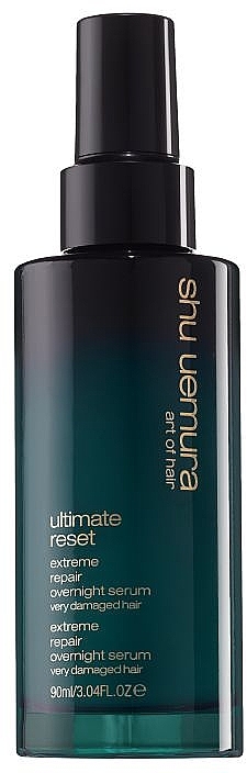 Serum na noc do włosów zniszczonych - Shu Uemura Art of Hair Ultimate Reset Extreme Repair Overnight Serum — Zdjęcie N1