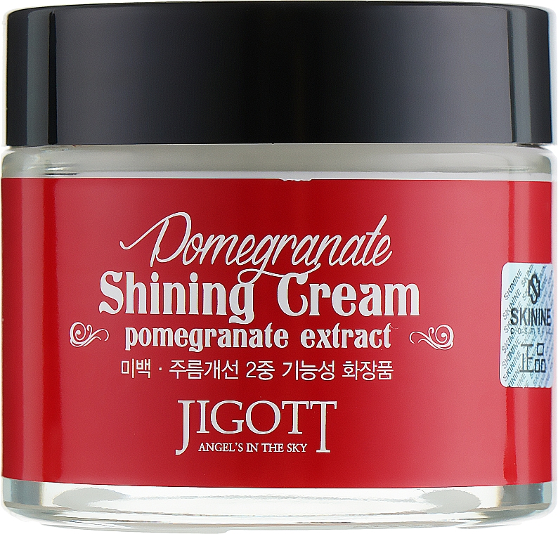 Rozświetlający krem ​​z ekstraktem z granatu - Jigott Pomegranate Shining Cream — Zdjęcie N2