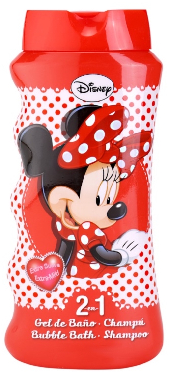 Szampon i żel pod prysznic 2 w 1 - EP Line Disney Minnie Mouse — Zdjęcie N1