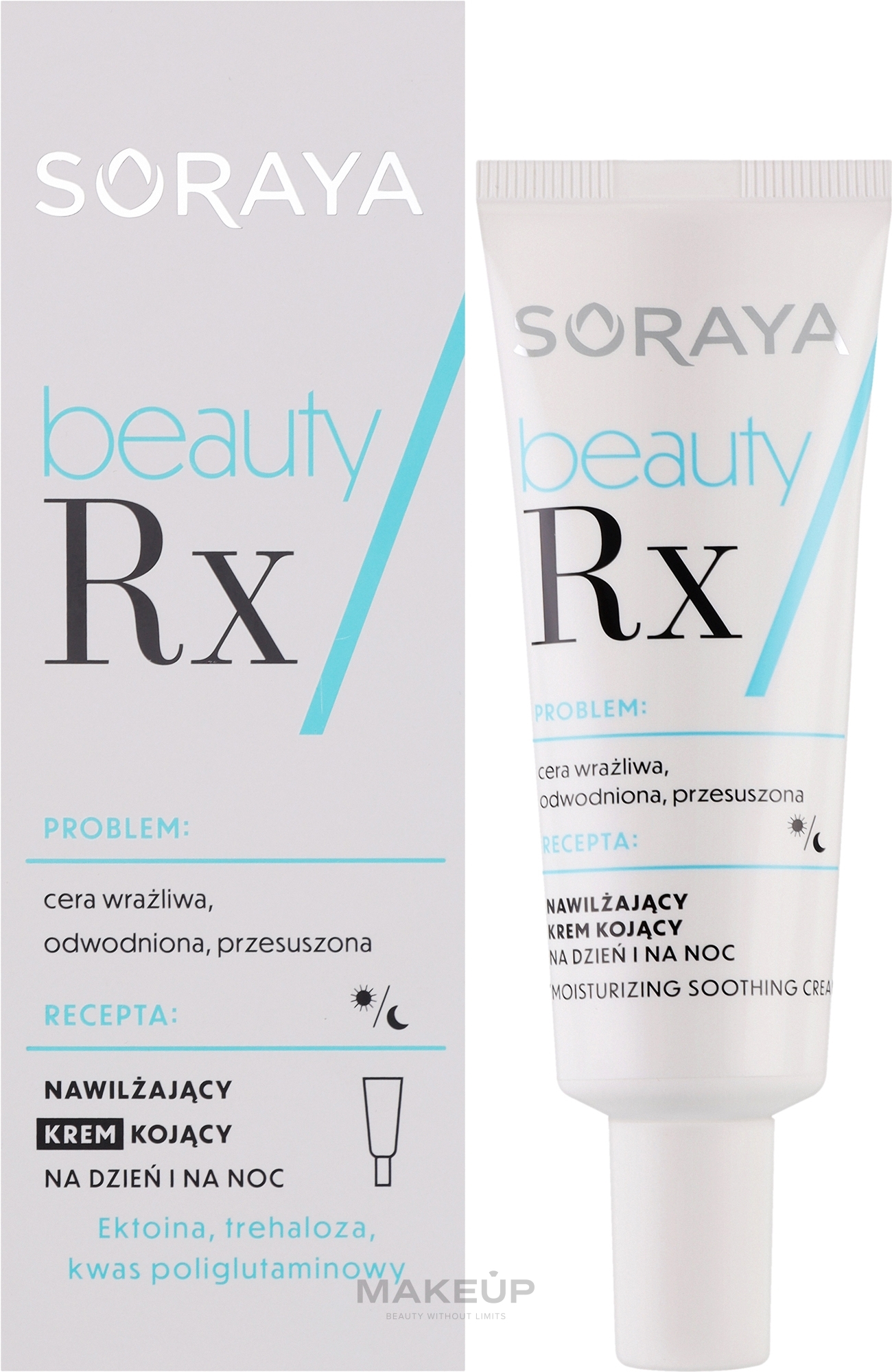 Ultranawilżający krem ​​łagodzący - Soraya Beauty Rx — Zdjęcie 50 ml