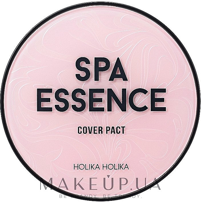 Kompaktowy korektor w kremie z zapasowym bloczkiem - Holika Holika Spa Essence Cover Pact SPF50+ PA+++  — Zdjęcie N1