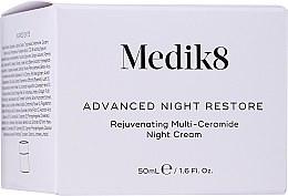 Odmładzający multiceramidowy krem ​​do twarzy na noc - Medik8 Advanced Night Restore Rejuvenating Multi-Ceramide Night Cream — Zdjęcie N2